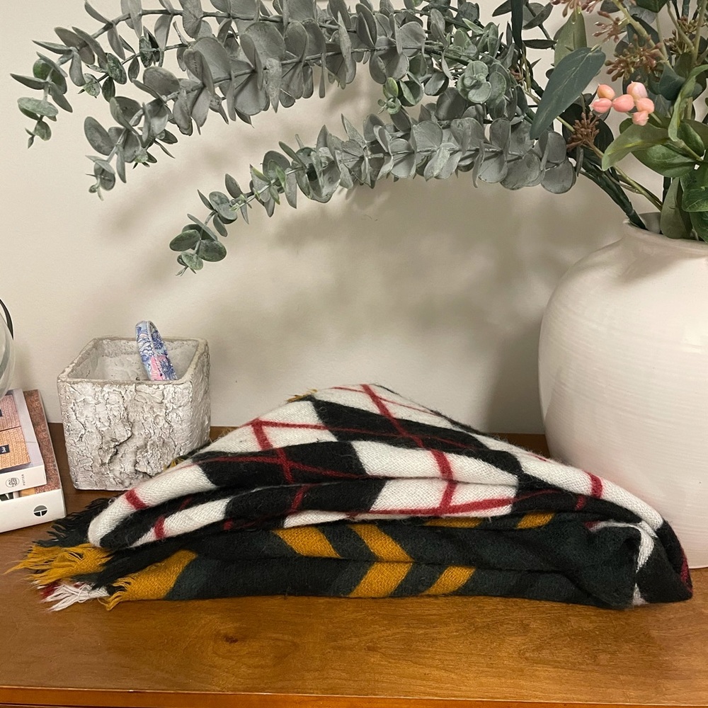 Oversized Fall scarf